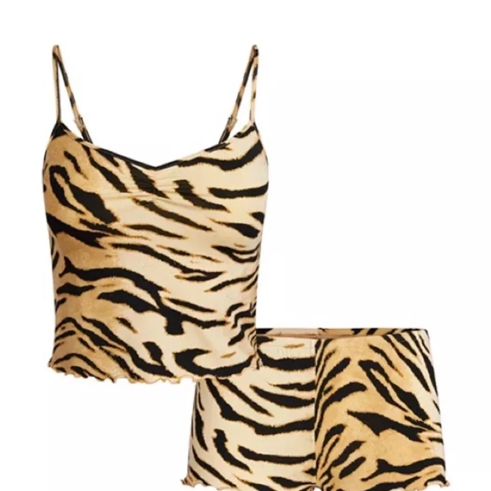 NWT Skims Bronze Tiger Pajama Tank Set - Picture 2 of 3